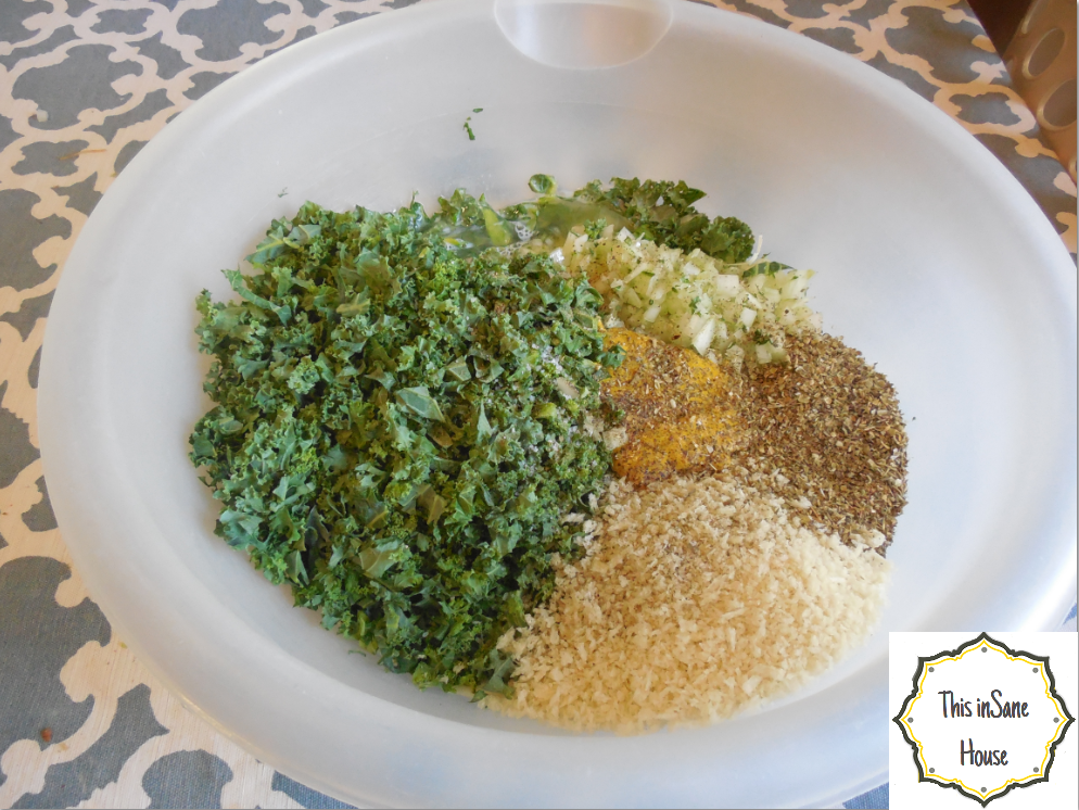 This inSane House Kale Turkey Meatloaf