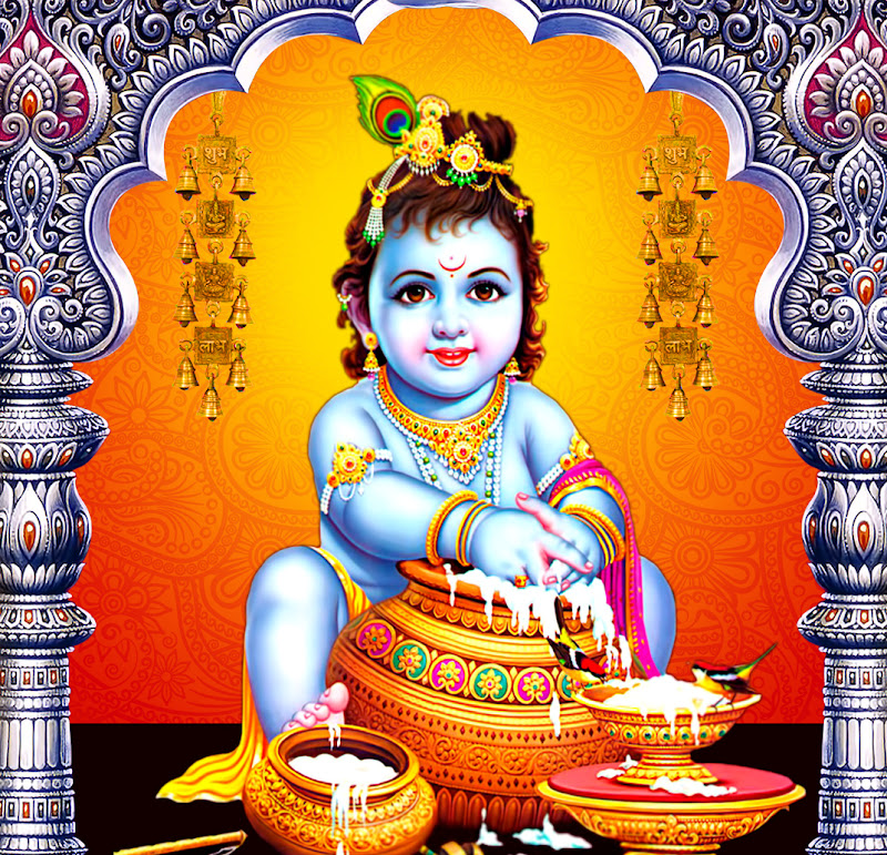 Lord shri krishna HD images free download | naveengfx