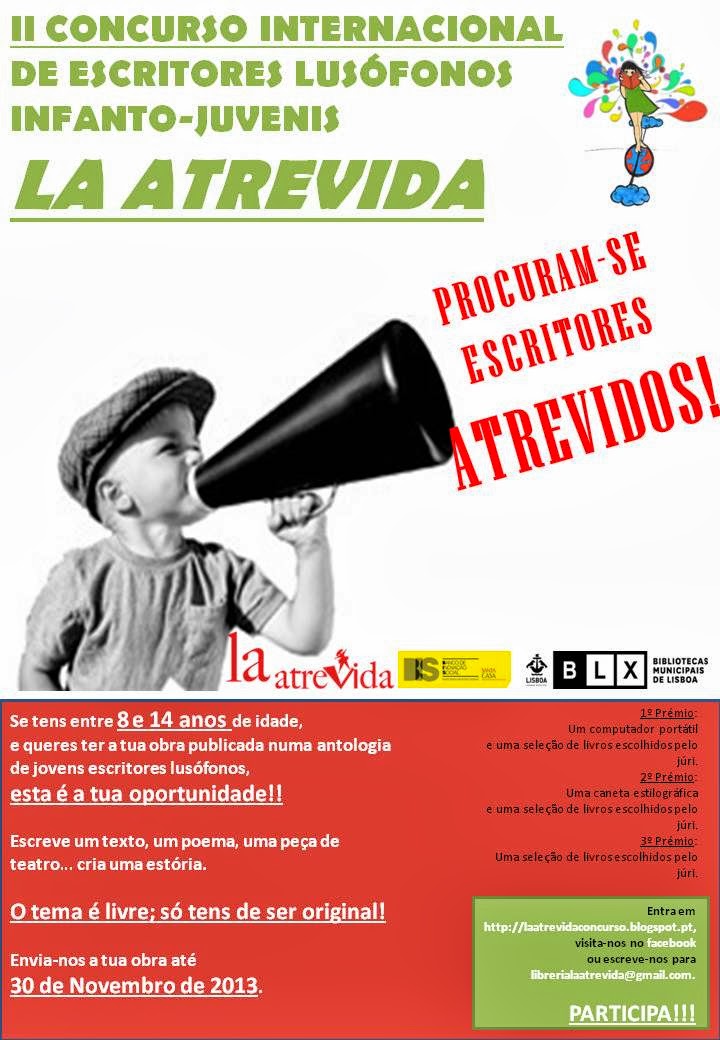 II Concurso Literário de Escritores Lusófonos Infanto-Juvenis "La Atrevida"