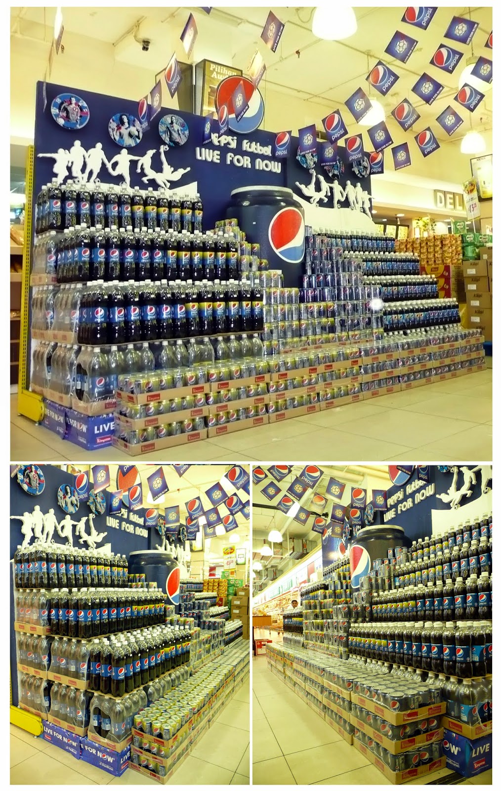 The Arts and Crafts Pepsi Block Display Contest 2014