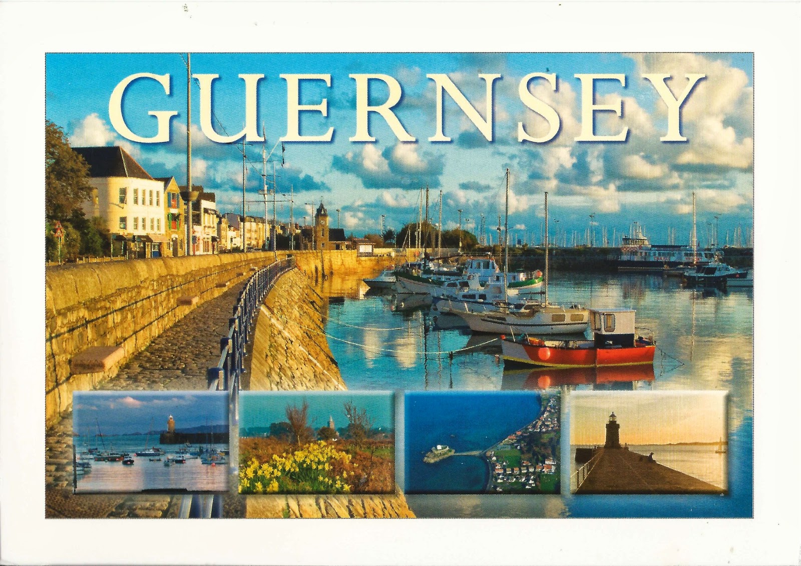 A Journey of Postcards St Peter Port, capital of Guernsey