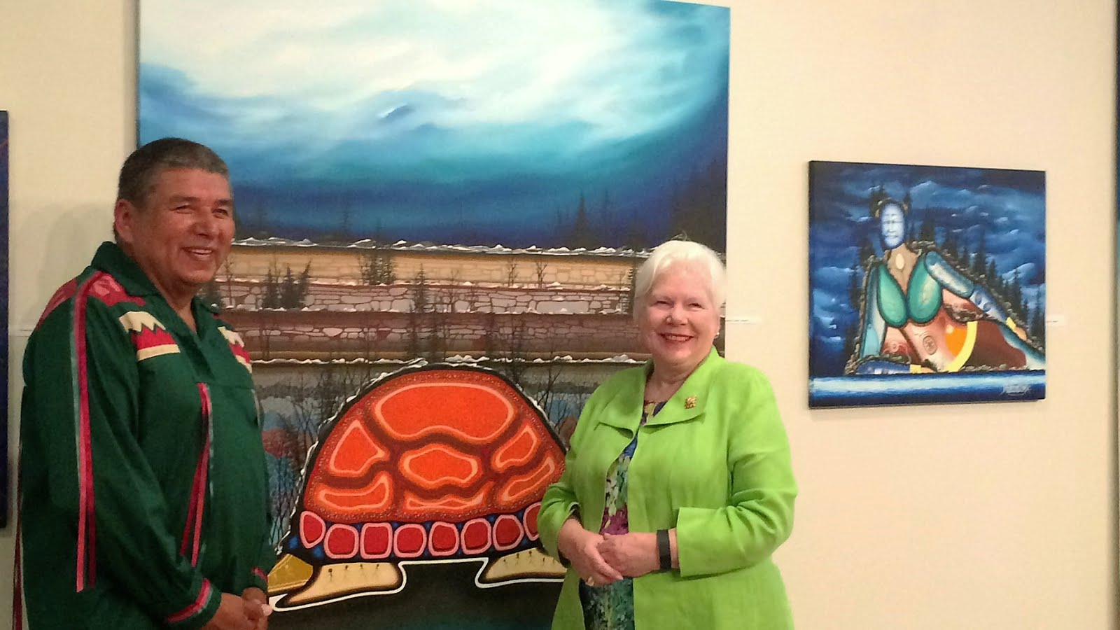 LIEUTENANT GOVERNOR ELIZABETH DOWDESWELL and MISHIBINIJIMA