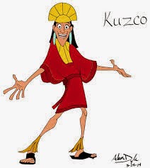 Kuzco from The Emperor's New Groove.
