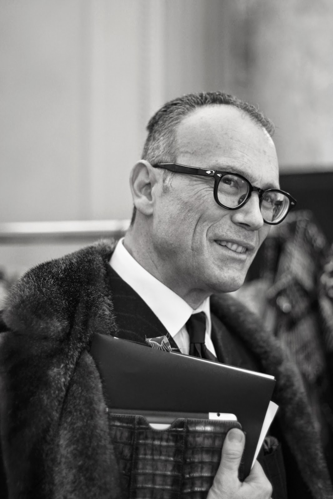 Nob CHRISTIAN PELLIZZARI FALL/WINTER 201516 FASHION SHOW BACKSTAGE