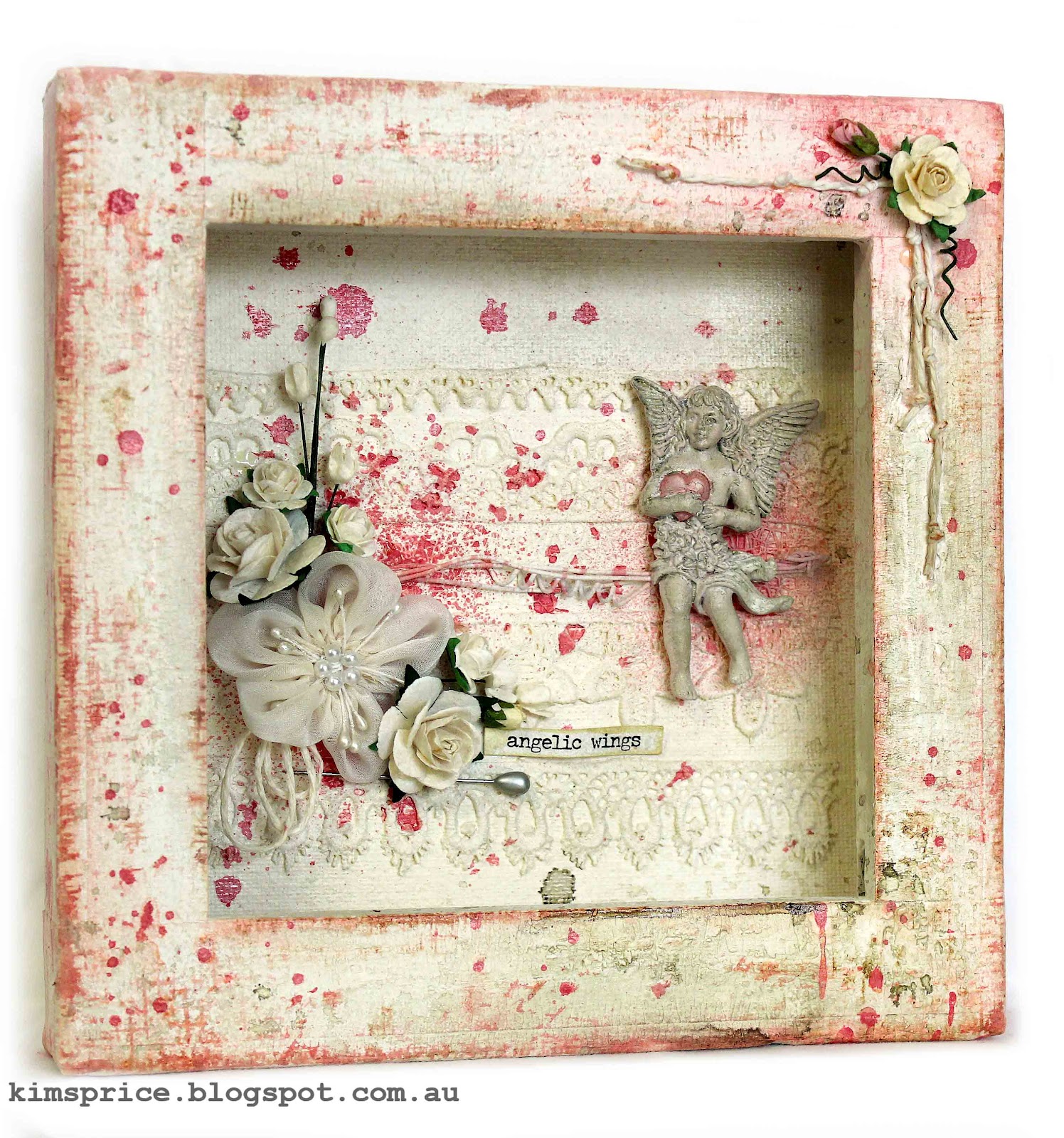 Inkognito Reverse Canvas Shadow Box With Green Tara