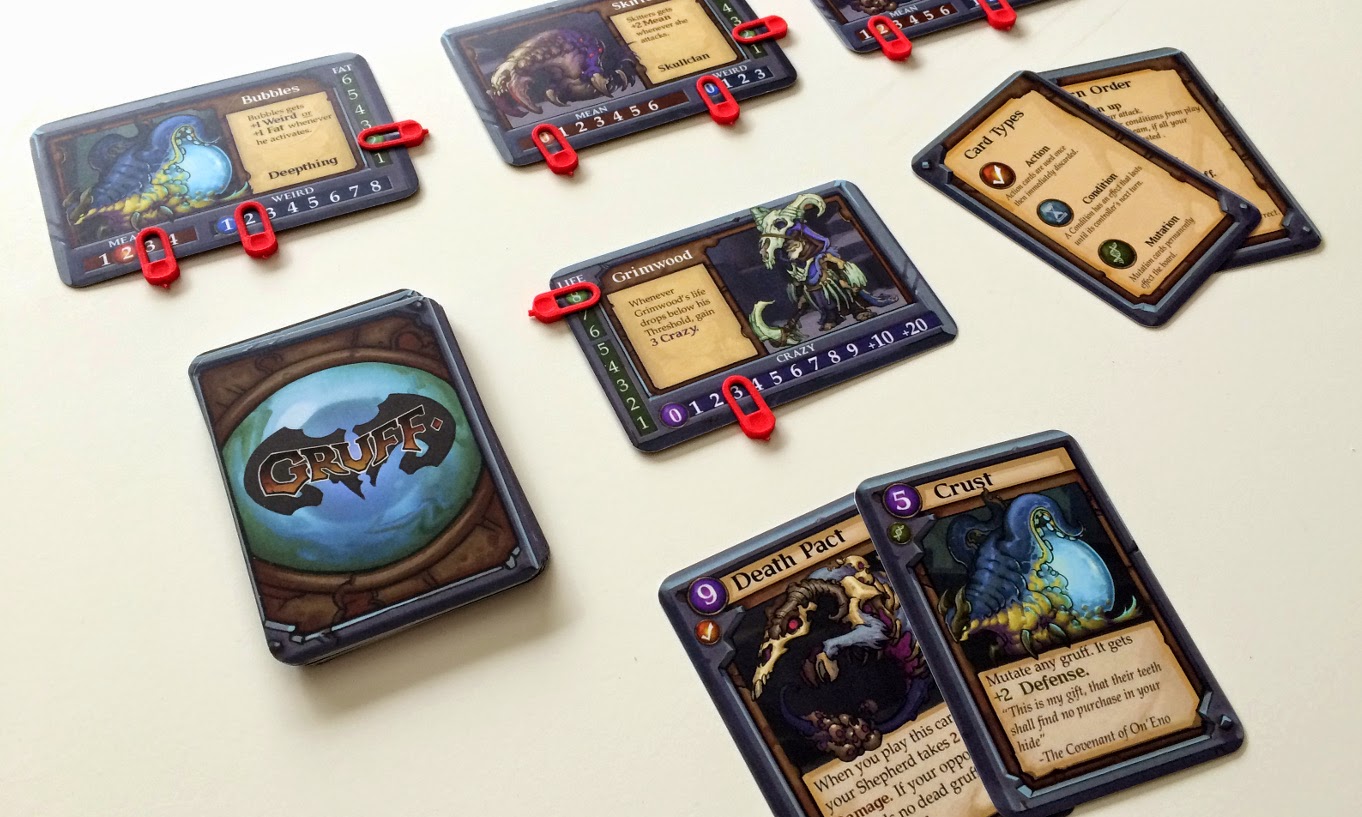 Gruff Kickstarter Review Polyhedron Collider