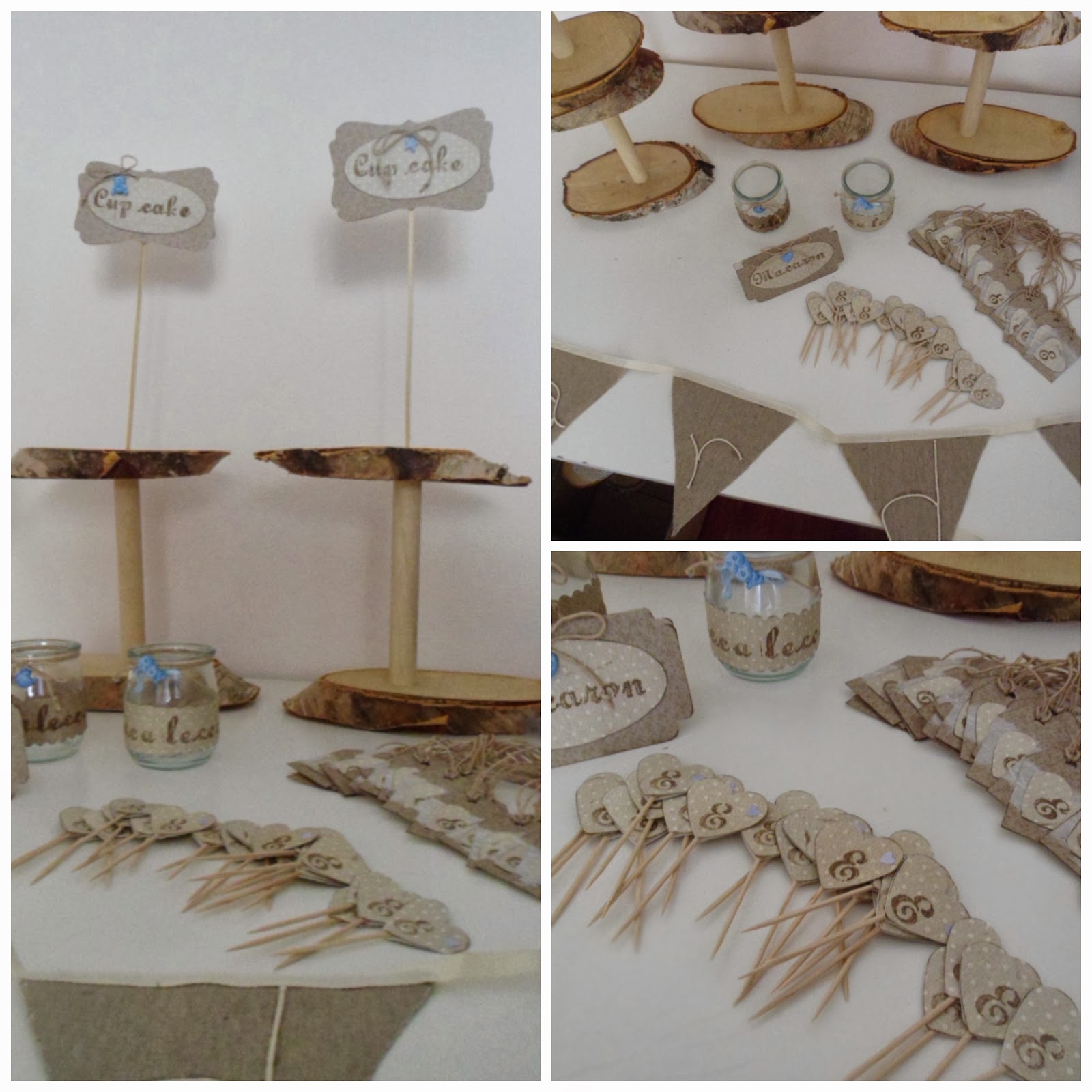 Eli crea shabby & co.: sweet table per un battesimo
