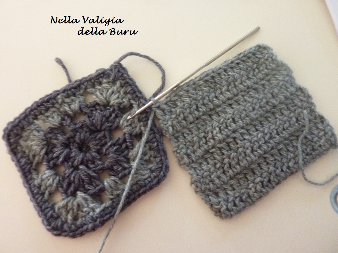 Nella valigia della buru: manicotti crochet interamente realizzati ... Mattonelle pizzo uncinetto
