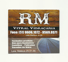 RM  VITRAL  VIDRAÇARIA