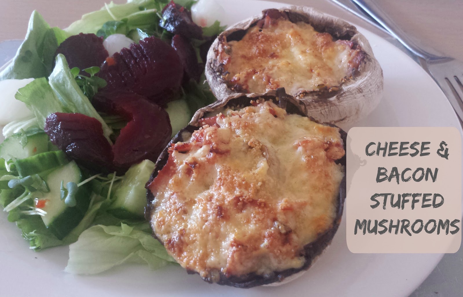 Cheese Bacon Stuffed Mushrooms Recipe Slimming World Friendly