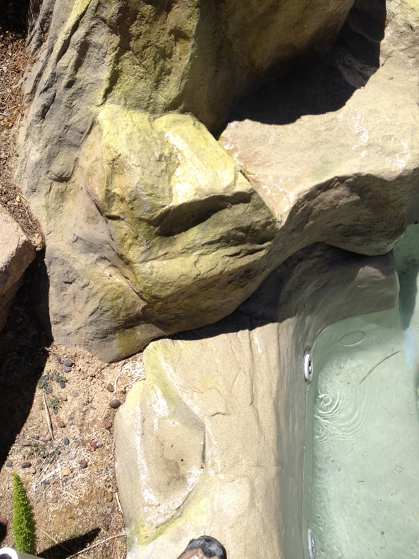 pool purple water acid stains pools wine supplies country rinse hose