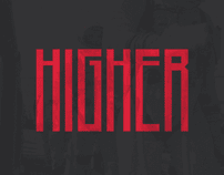 Higher - Free Font Higher - Free Font