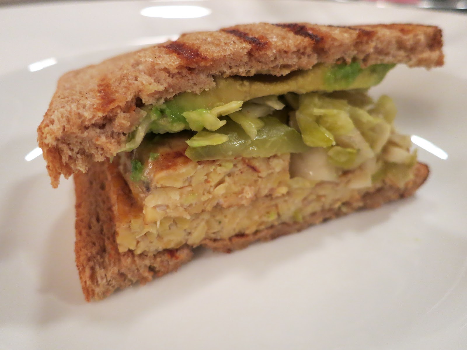 The Veracious Vegan Tempeh Reuben with Wildbrine Sauerkraut