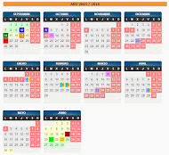 Calendario escolar 2015-16