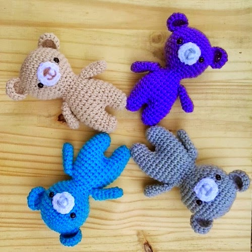 Patrones Amigurumi: Ositos amigurumi