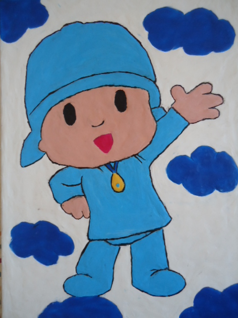 pocoyo en plastilina