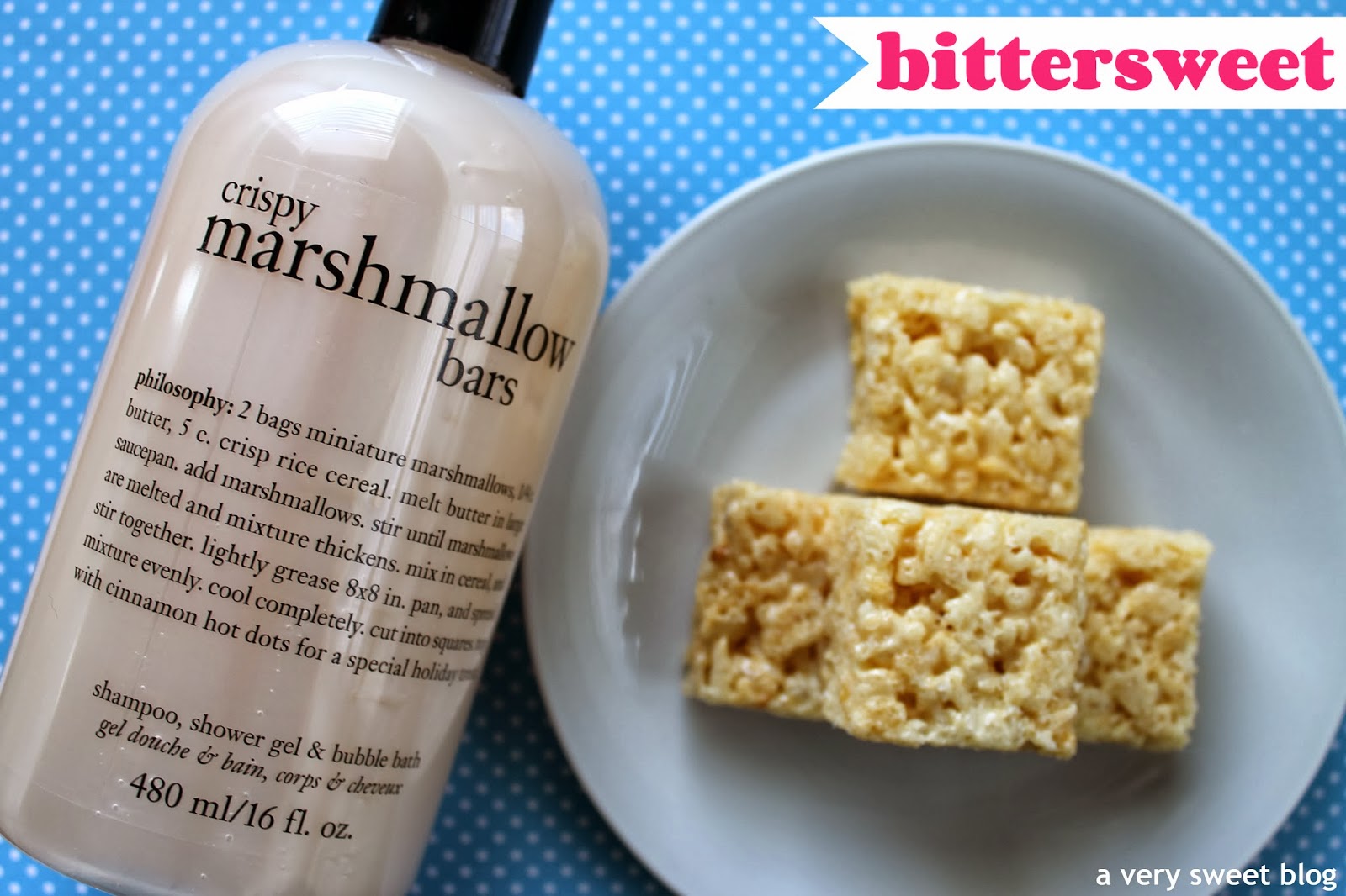 Philosophy Crispy Marshmallow Bars Product Review A Very Sweet Blog