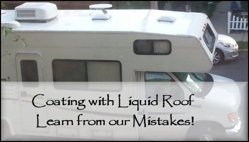 Coating with EPDM Liquid RV Roof