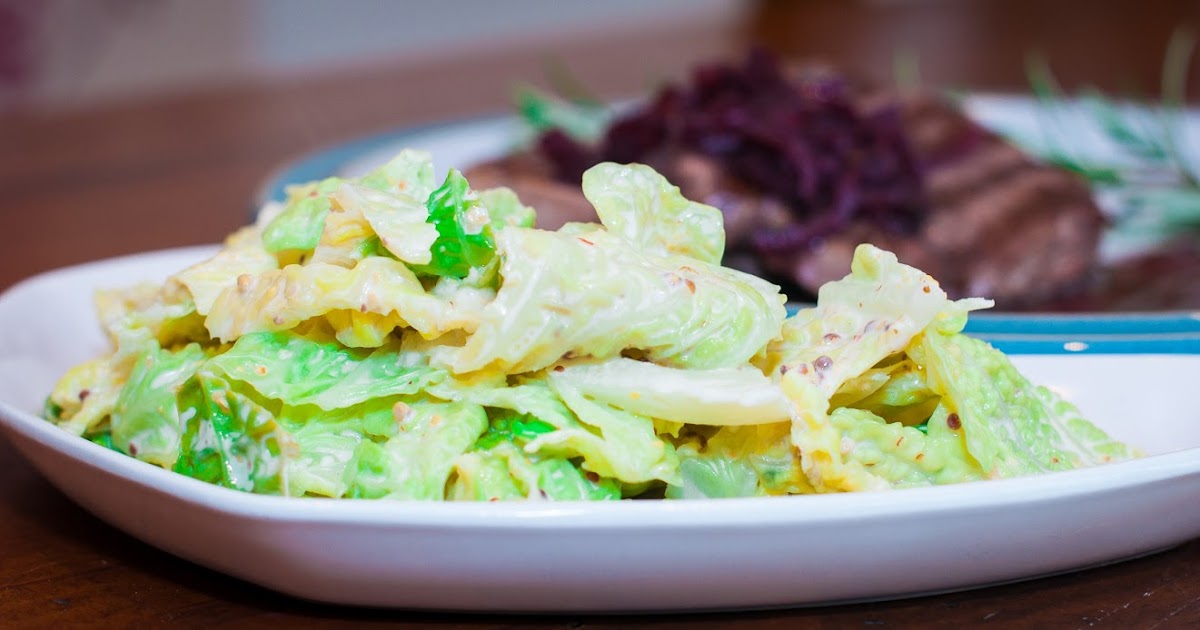 Be Kitchen Happy Creamy Mustard Savoy Cabbage