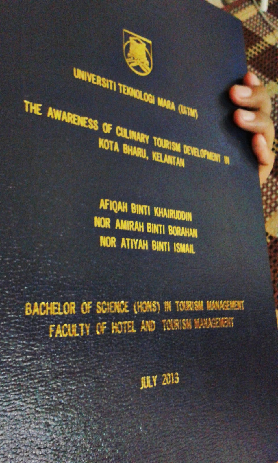 Thesis master uitm picture