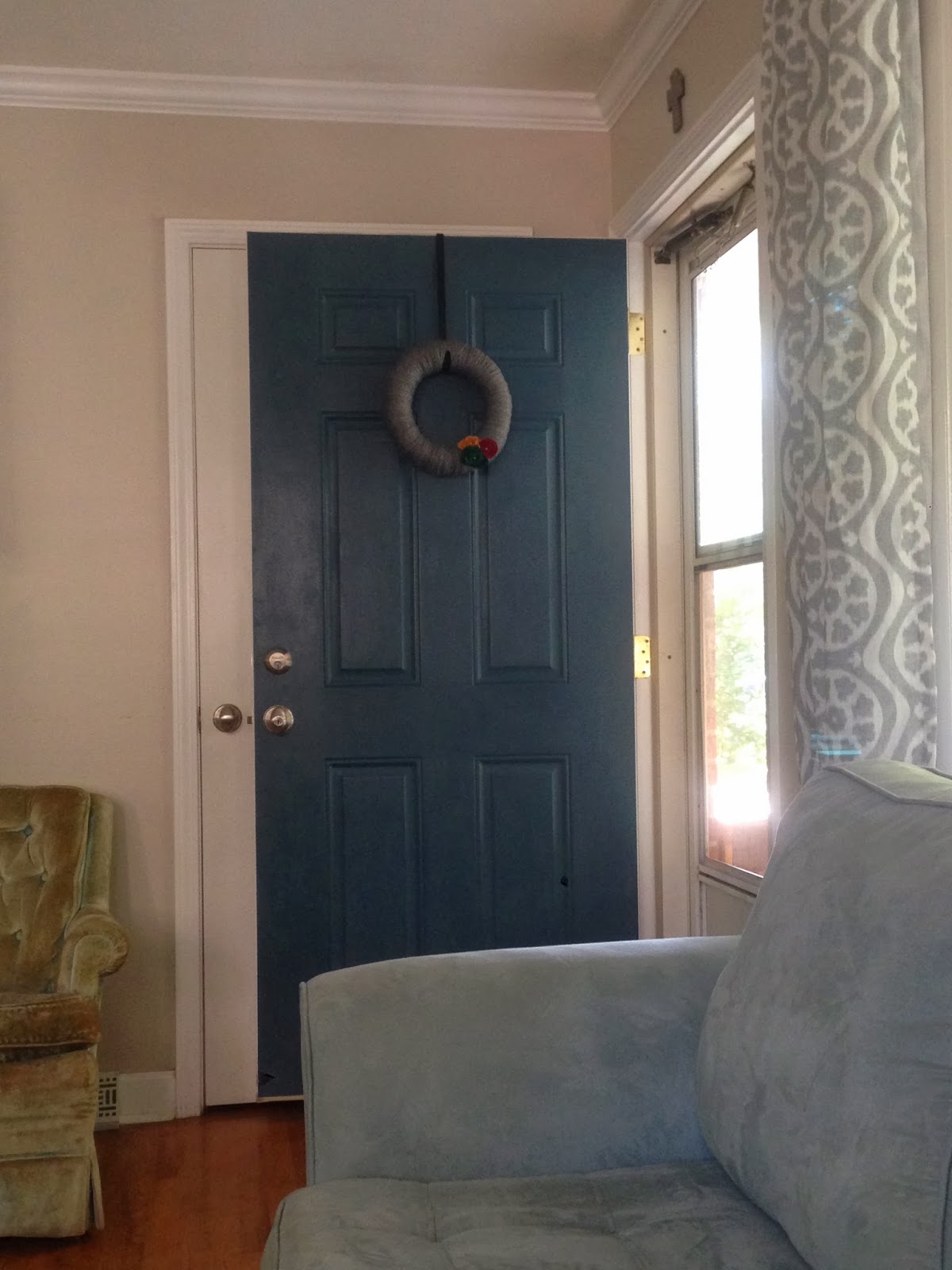 Bird And A Tree Chalk Paint Front Door