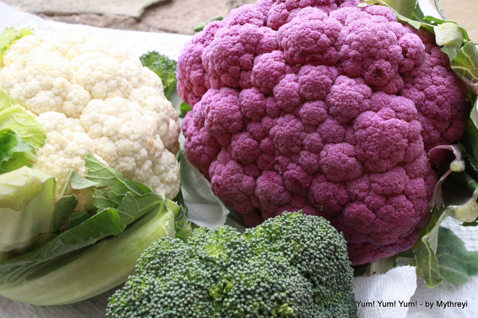 Yum! Yum! Yum! Colorful Cauliflower Bake ( Low Calorie Recipes)