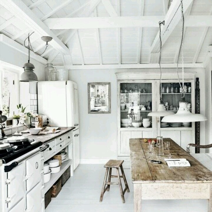Vivre shabby chic: wood & white: nordic inspirations. Casa nordica arredamento