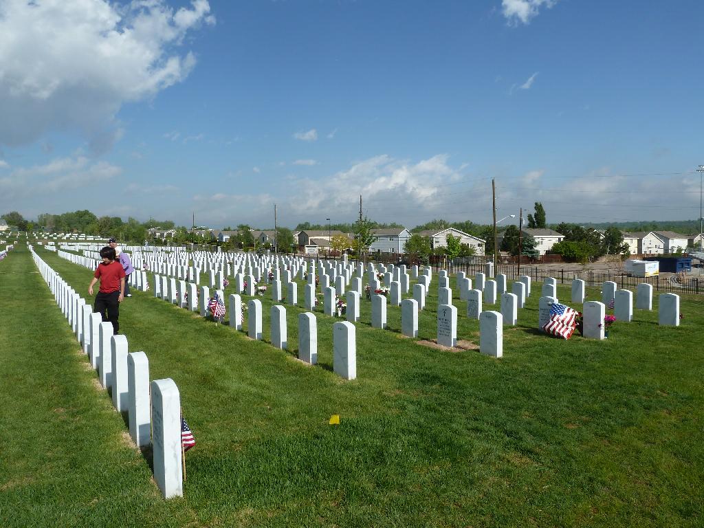 A Redleg's Rides Memorial Day at Fort Logan National Cemetery