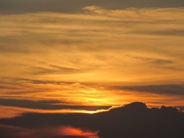 Sunset at the beach in North Carolina