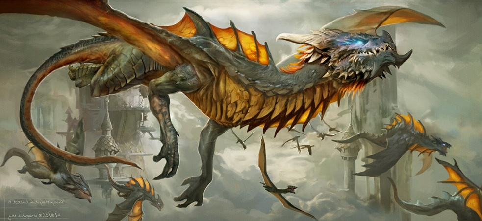 Gambar Naga Keren Terbaru | Kumpulan Gambar