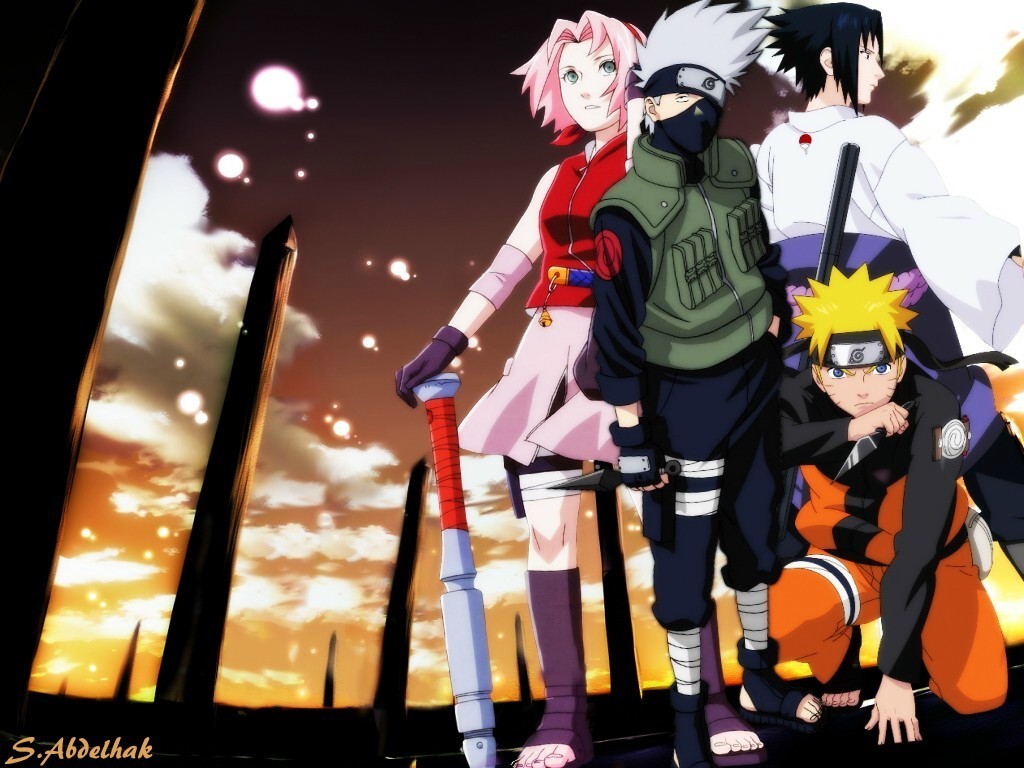 Naruto Characters: Team Kakashi