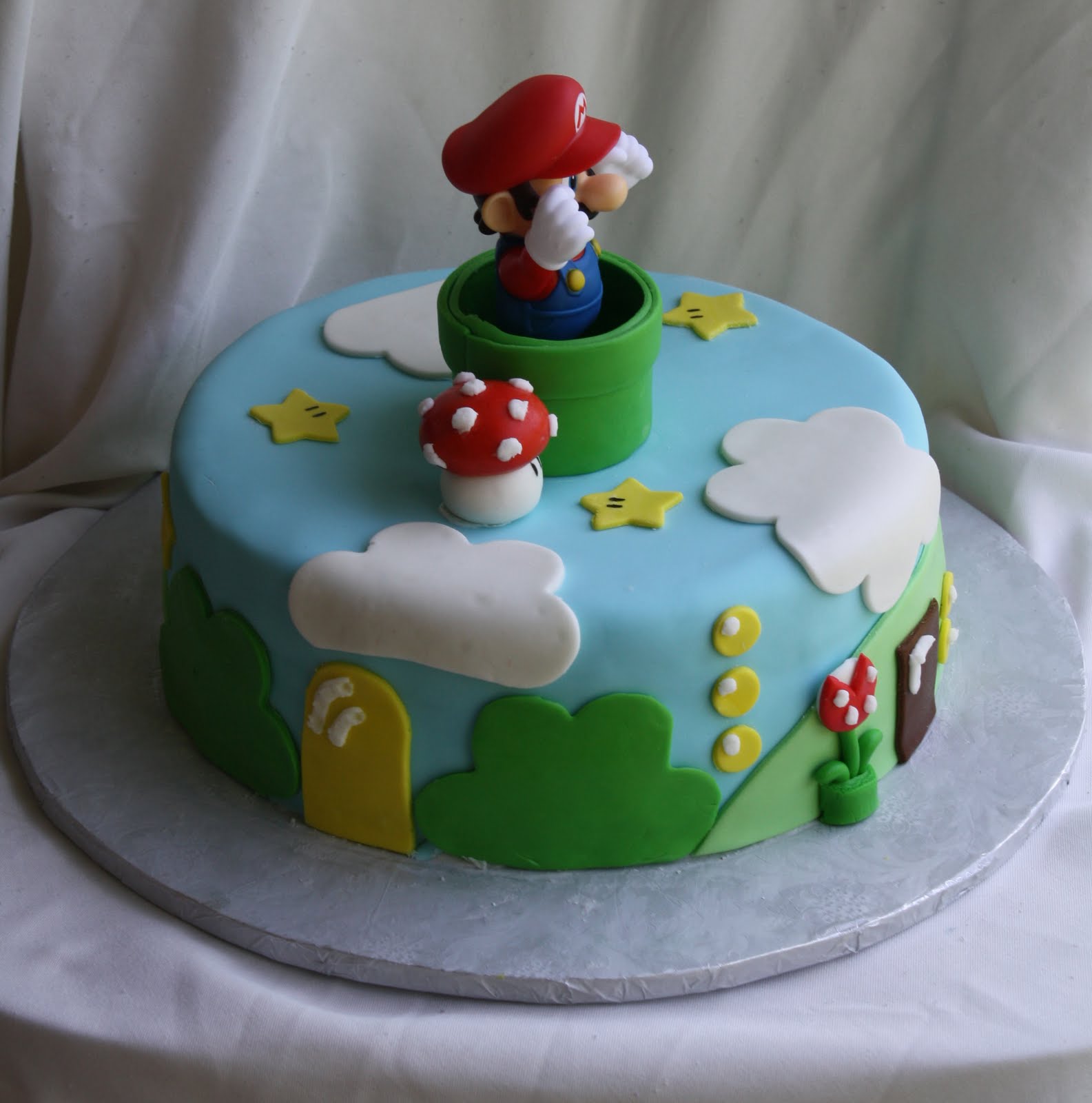 How To Make A Mario Brothers Cake How To Make A Mario Brothers Cake