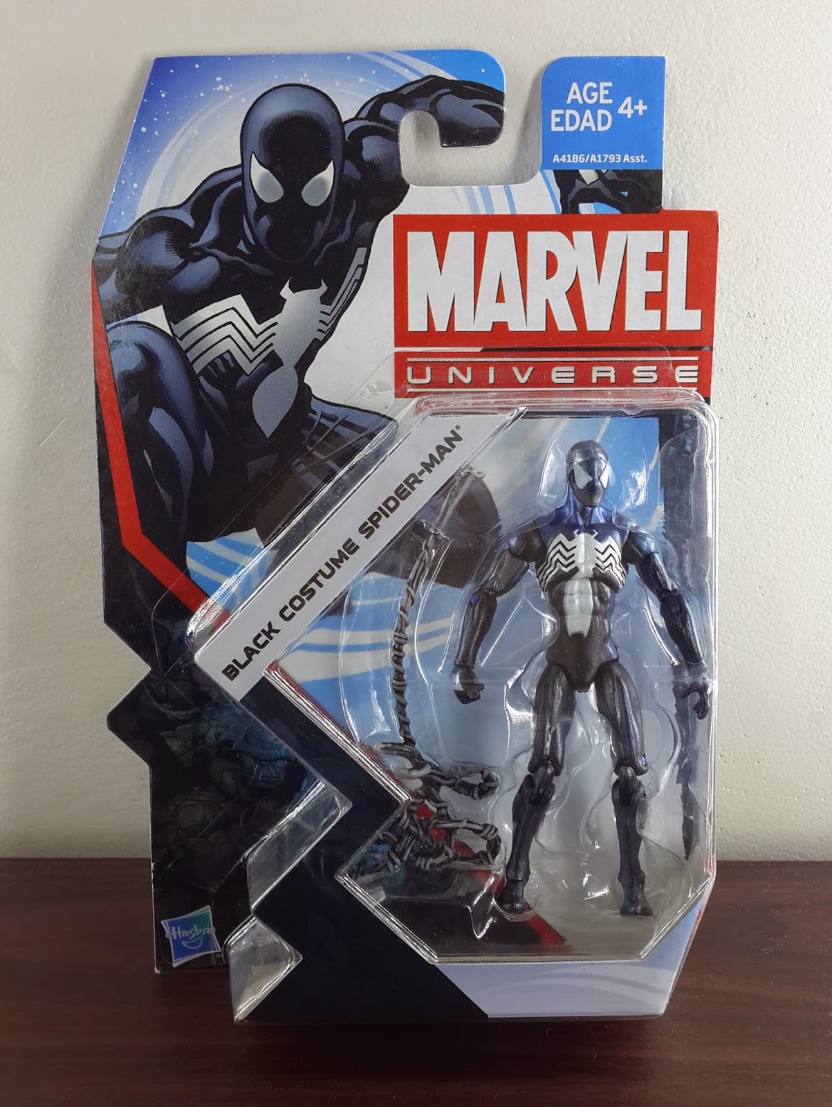 figura spiderman negro