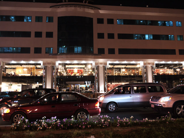 Downtown traffic in Al-Khobar