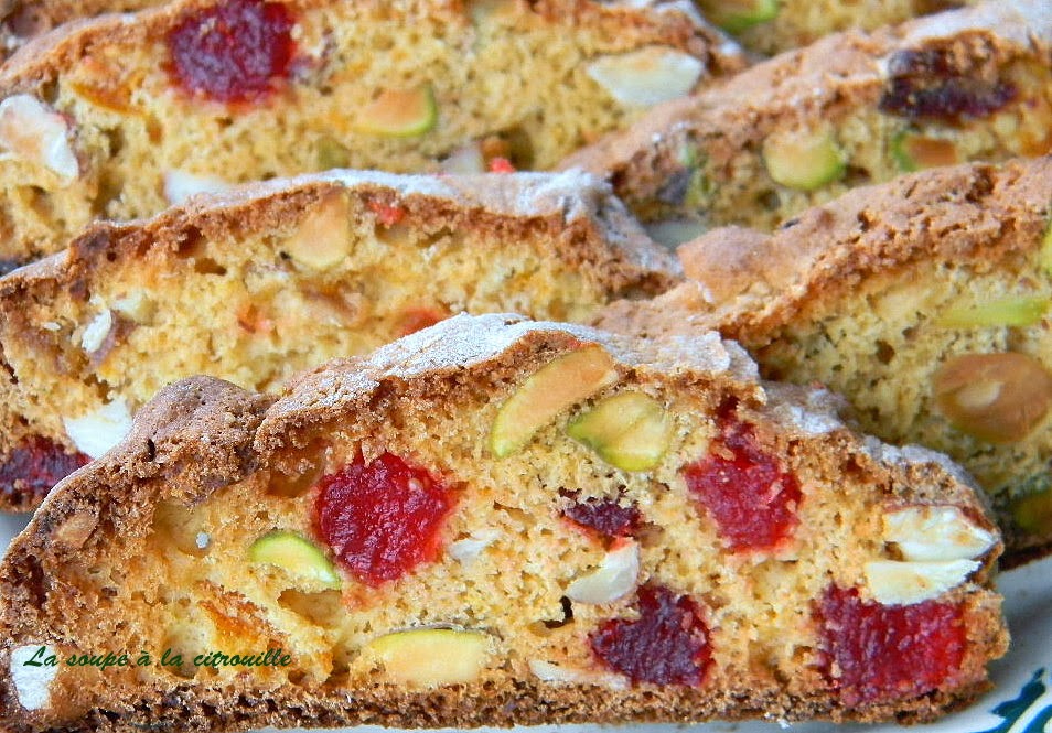 La soupe à la citrouille Biscotti de James Martin