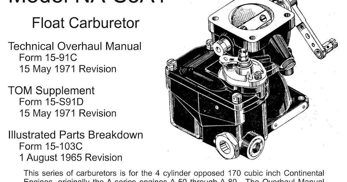 Cessna 140 Rebirth Carburetor Repairs