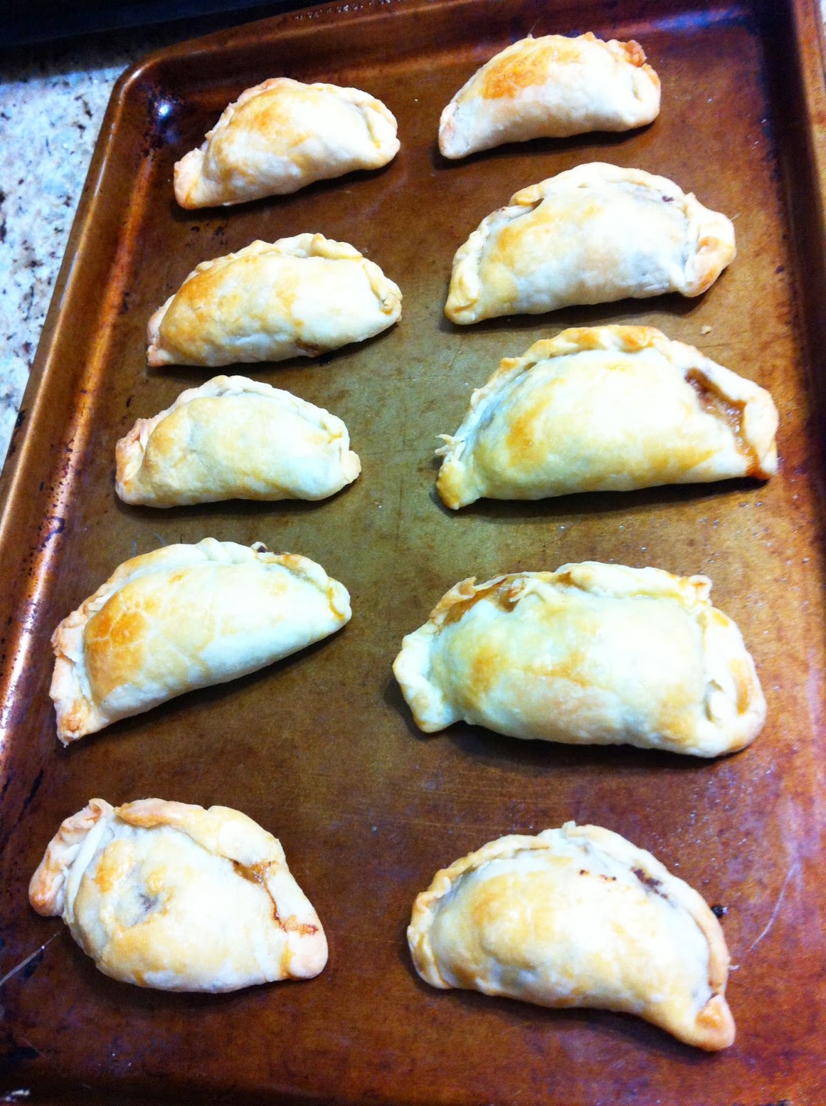 Candice's Cusina Aunt Pat's Baked Empanadas