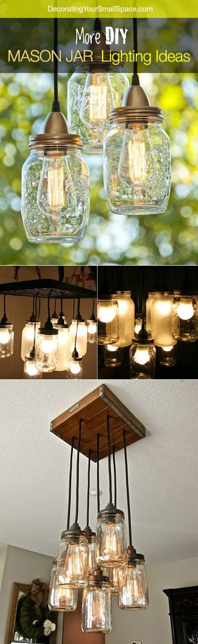 Mason Jar Lighting Ideas