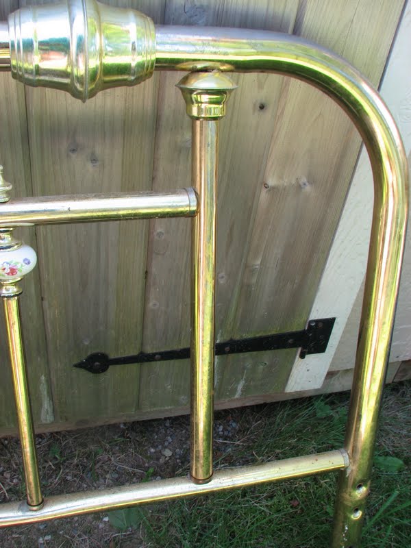 The Simple Craft Diaries Painted Metal Headboard