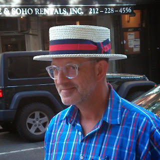 Skimmer hat, boater hat from The Hat House NY 347-640-4048
