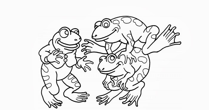 Frogs coloring pages | Free Coloring Pages and Coloring Books for Kids