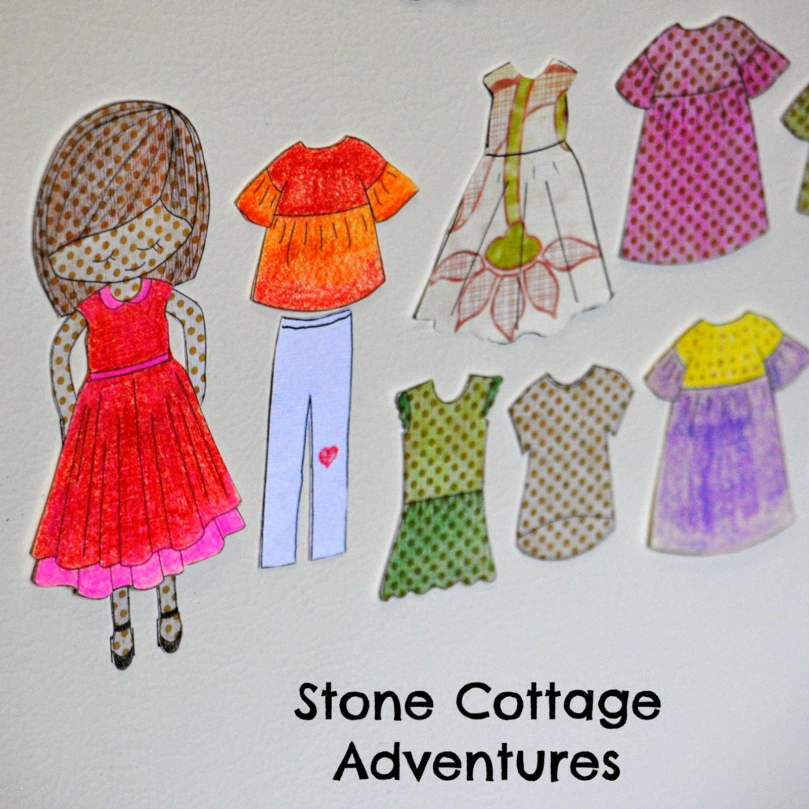 Stone Cottage Adventures Paper Dolls