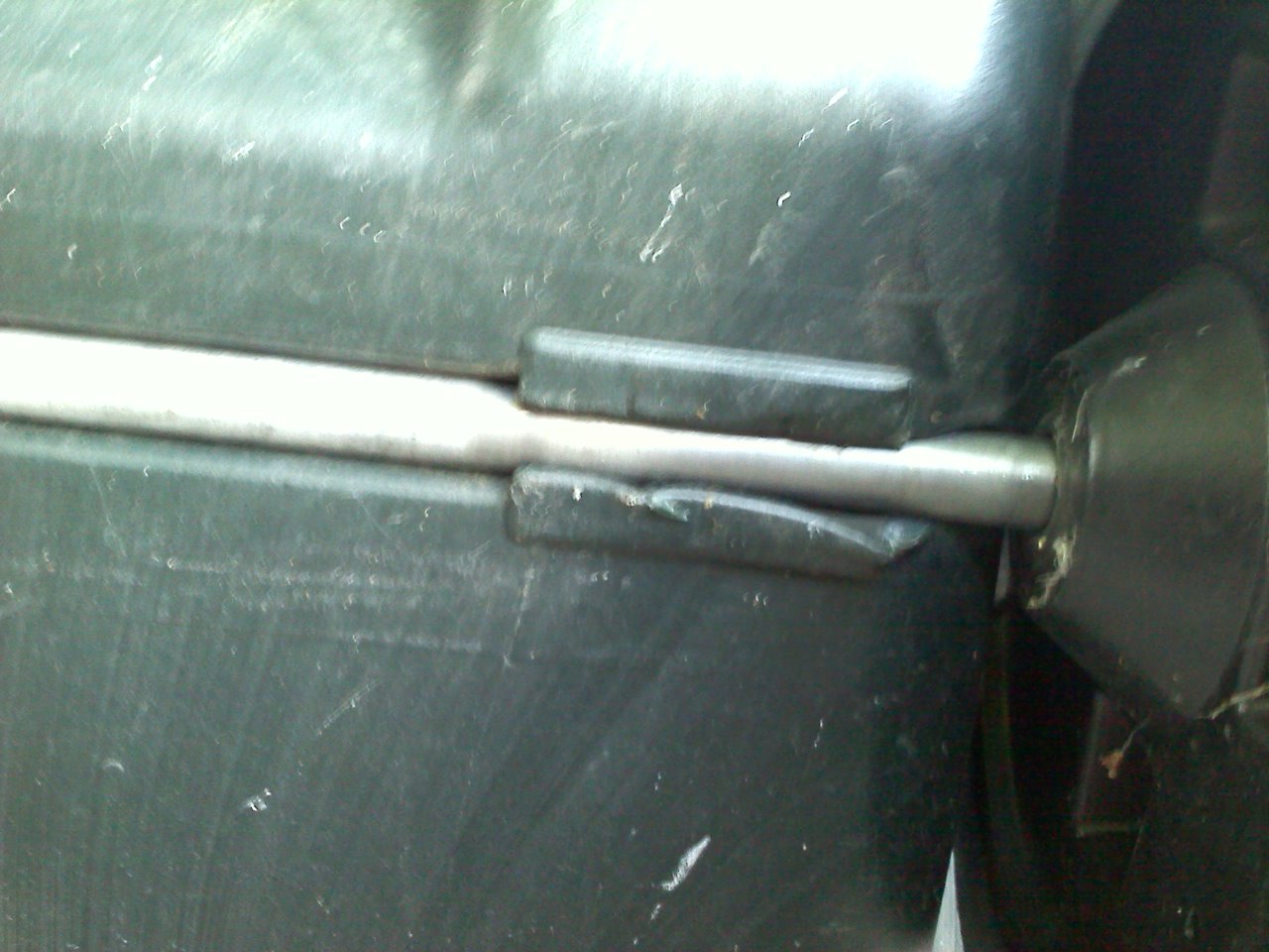 Fixin' to be Green Trash Can Wheel Repair