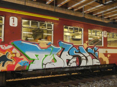TOPSKI graffiti