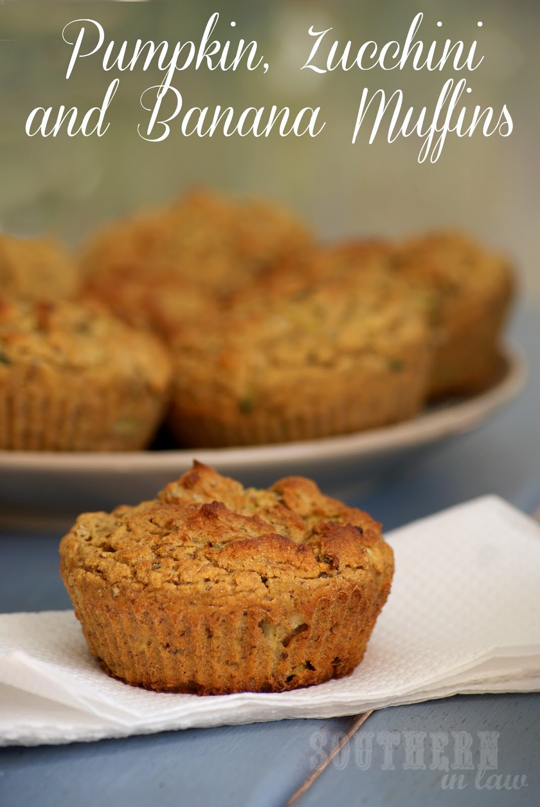 Southern In Law Recipe Fruit Flax and Veggie Bread Muffins and the