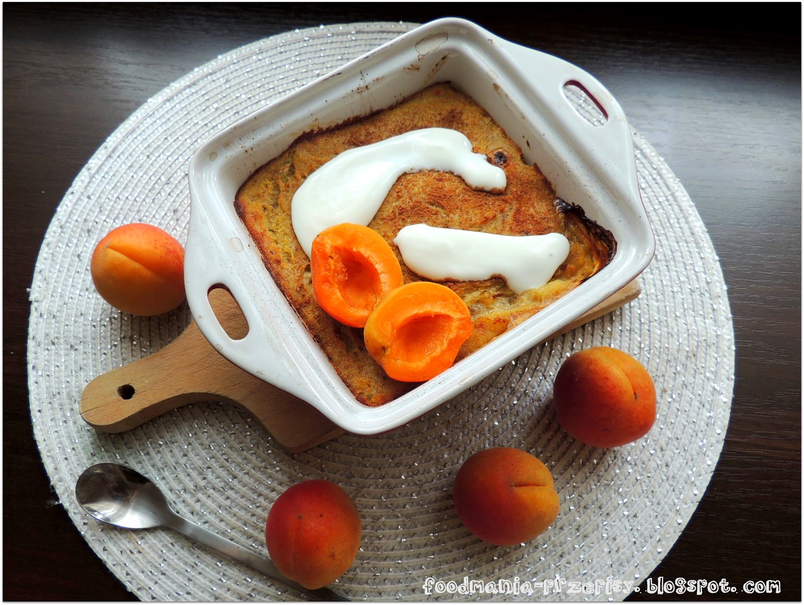 ZAPIEKANA POLENTA Z MORELAMI