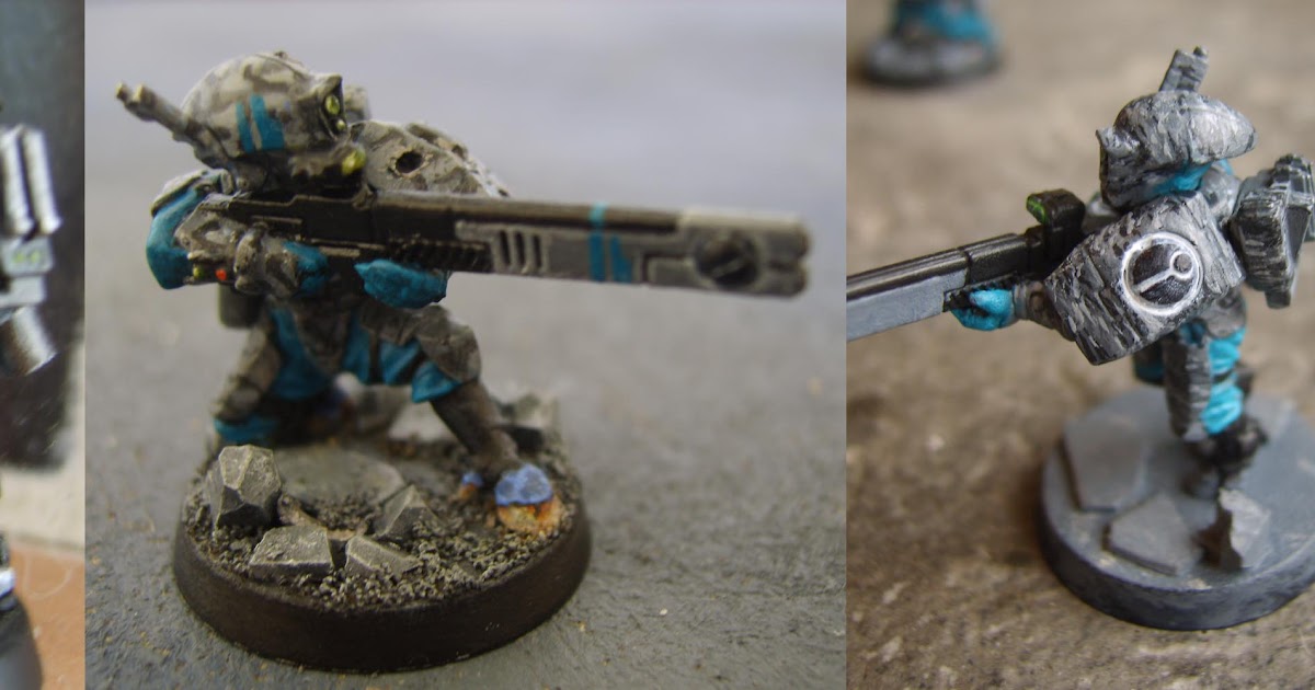 Pawn Cocktail Trouble with Tau urban camo (W40K / TW)