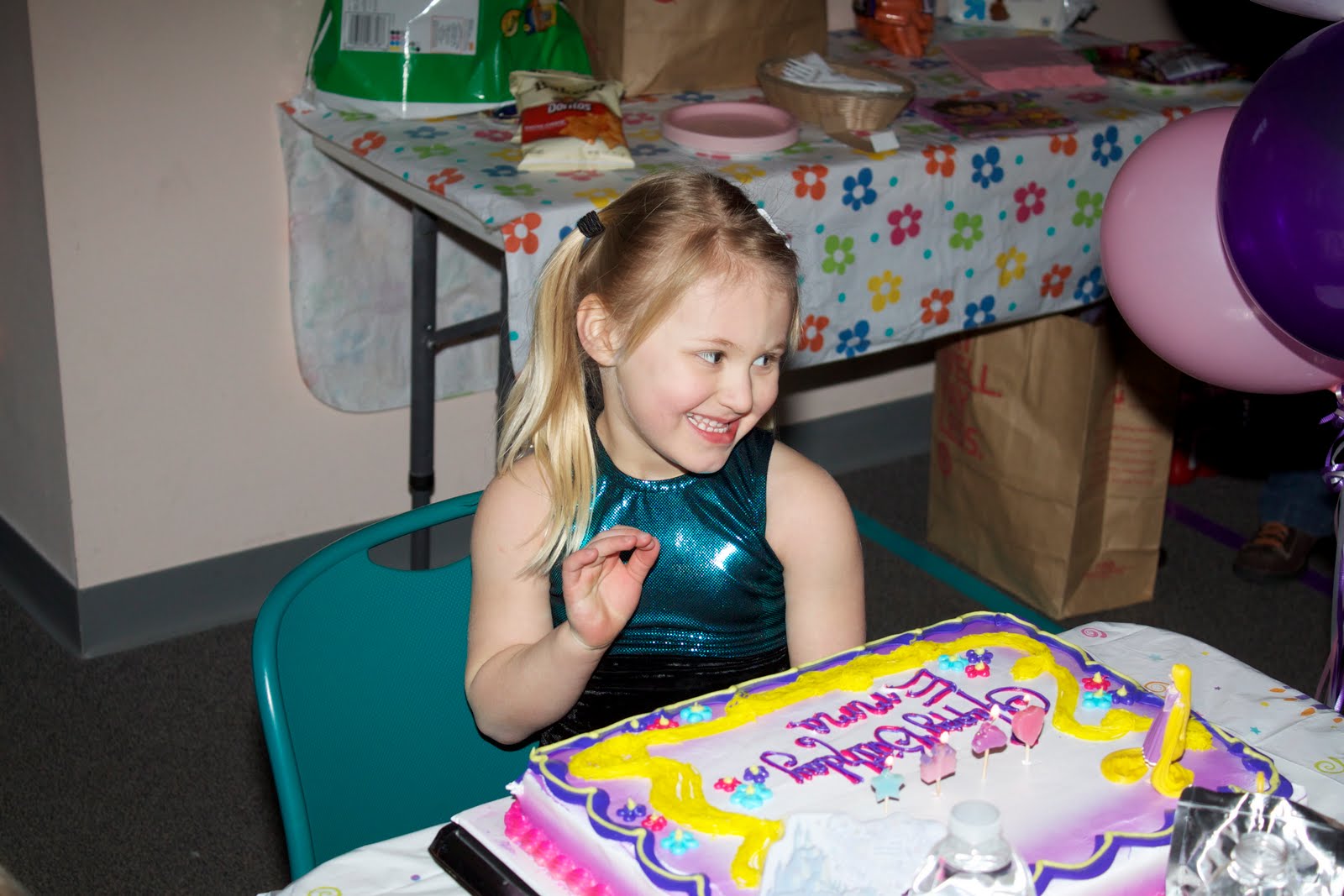 The Patterson's Gymnastics Birthday Party!