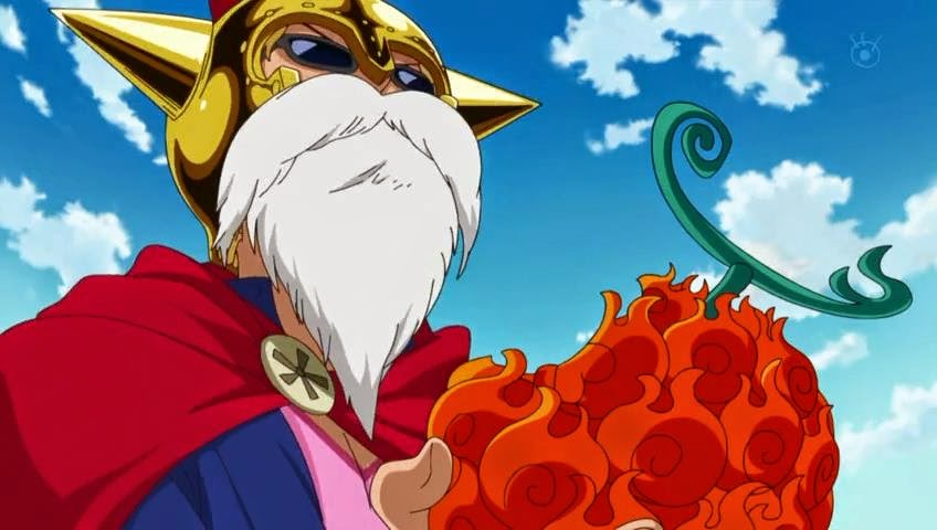 Mordidas One Piece: Doflamingo e a Mera Mera no Mi