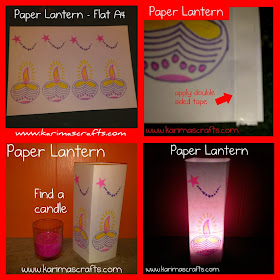 ramadan crafts extra Muslim Islamic paper lantern